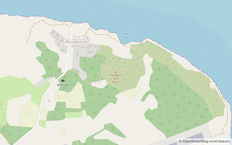 The Cove at Pumpkin Hill Utila location map