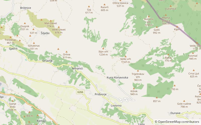 Sniježnica location map