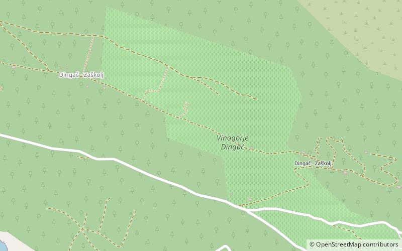 Dingač location map