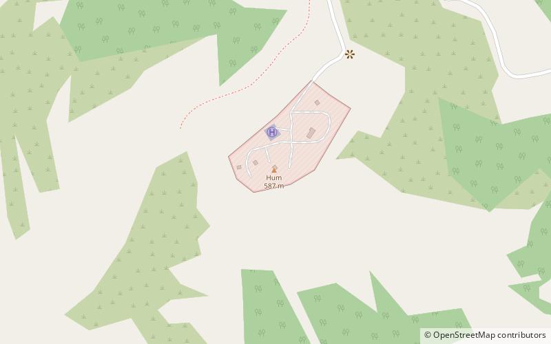 Hum location map
