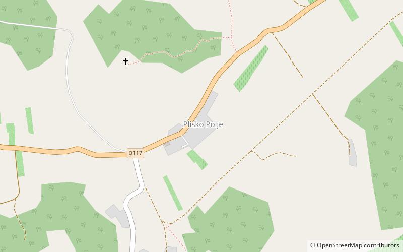 Plisko Polje location map