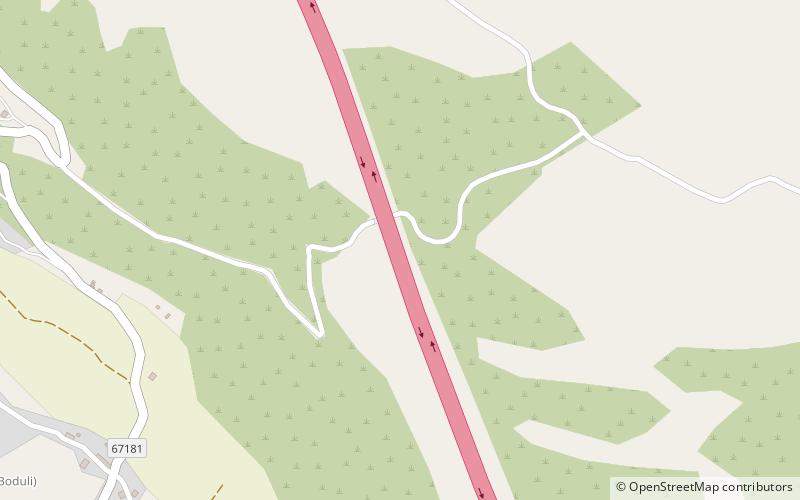 rascane viaduct location map