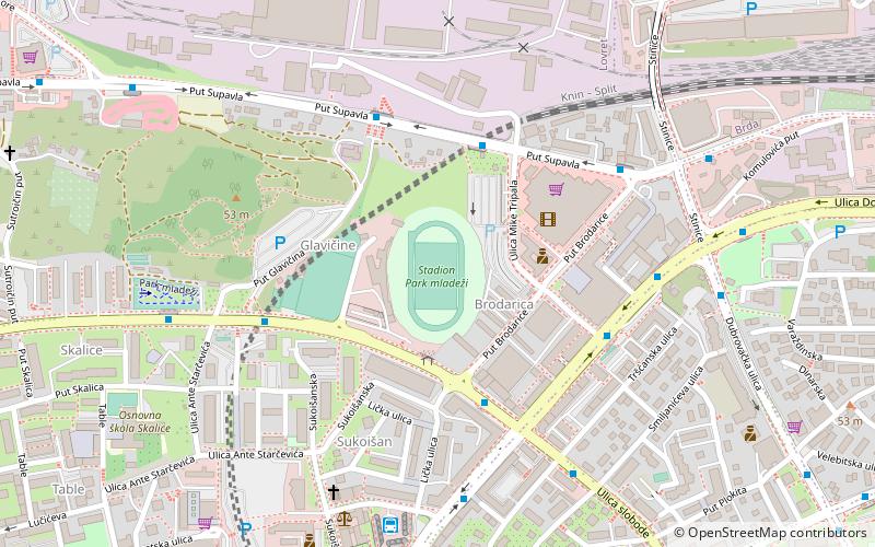 Stadion Park Mladeži location map