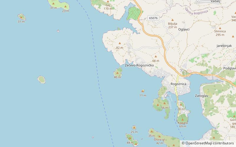 Jaz Island location map