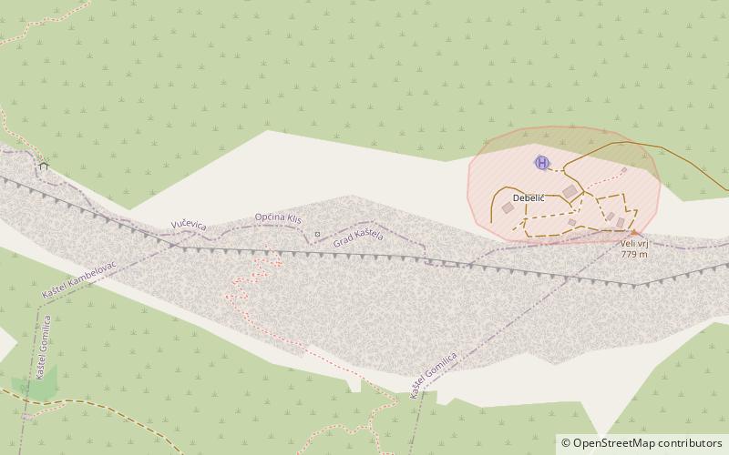 Mali Kozjak location map