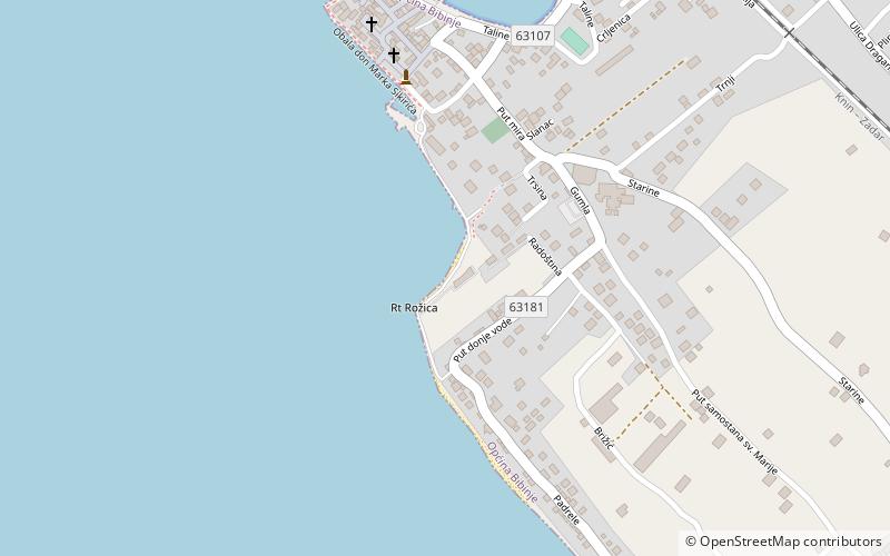 Punta Rozica location map