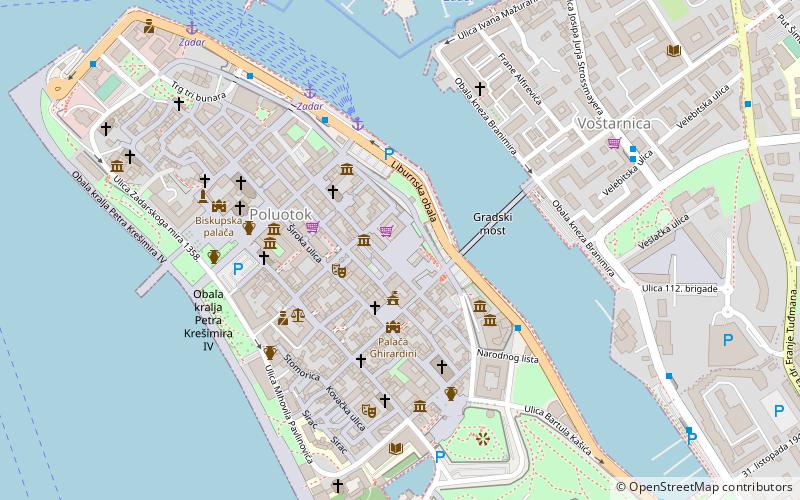 Gradska tržnica location map