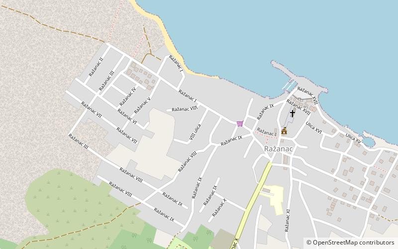 Ražanac location map