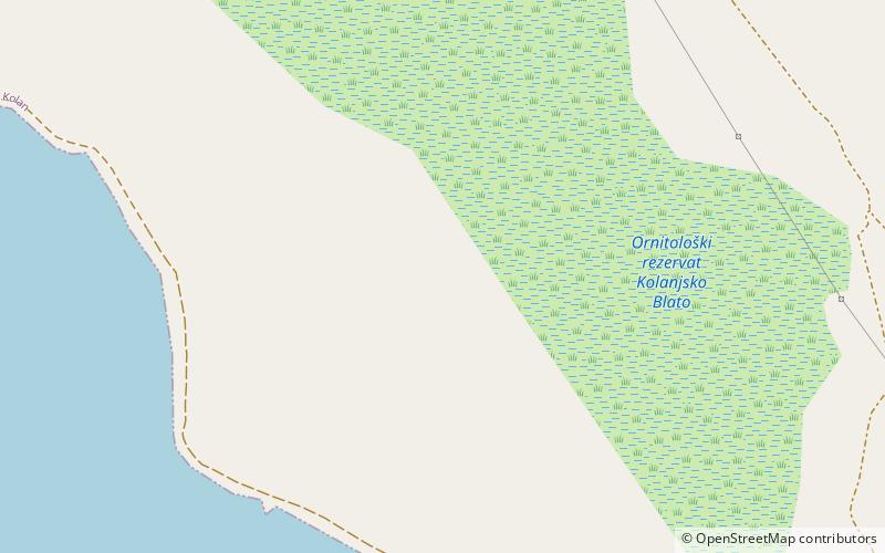 Kolansko blato location map