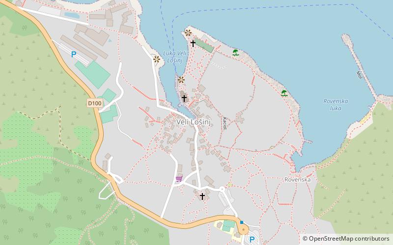 Veli Lošinj location map