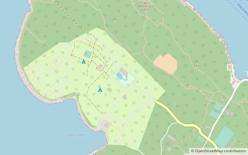 Aqua park Cikat location map