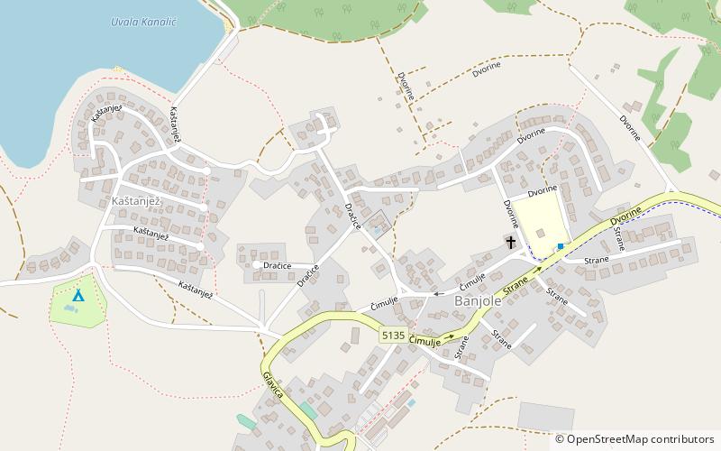 Banjole location map