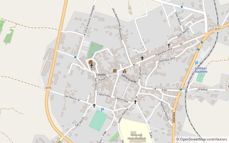 ISTRIAN de Dignan - ECOMUSEUM location map
