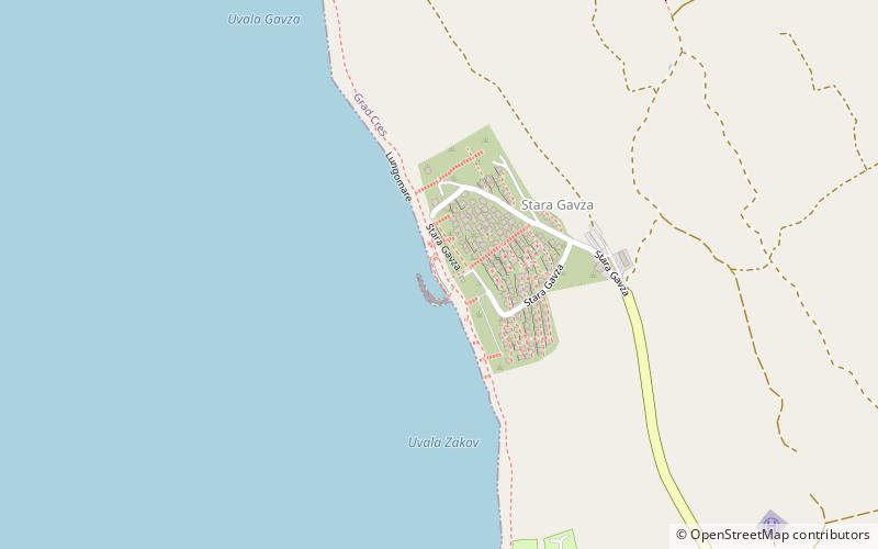 Stara Gavza location map