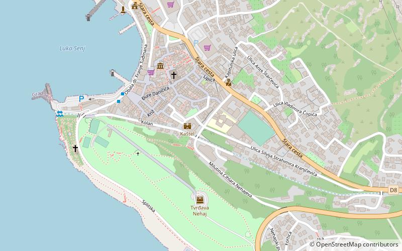 Gradska vrata location map