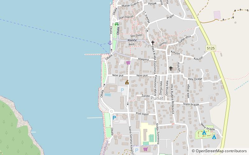 Opcina Punat location map
