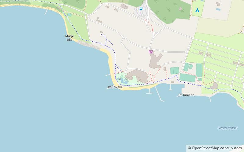Beach Villas Rubin location map