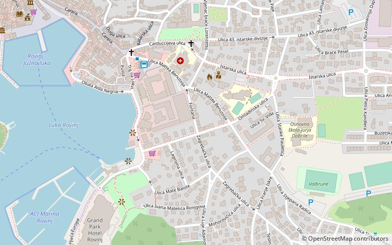studio kappo rovinj location map