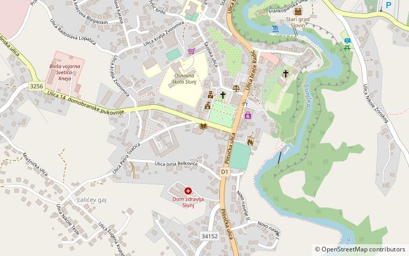 Pučko otvoreno učilište Slunj location map