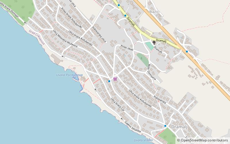 Vrtare Male location map