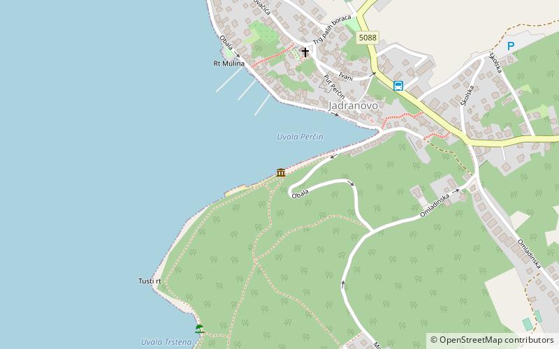 kucica od ribari jadranovo location map