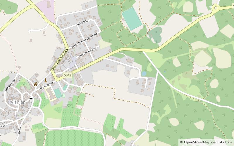 Observatorium Višnjan location map