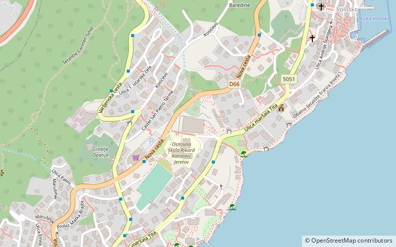 Sportska dvorana Marino Cvetković location map