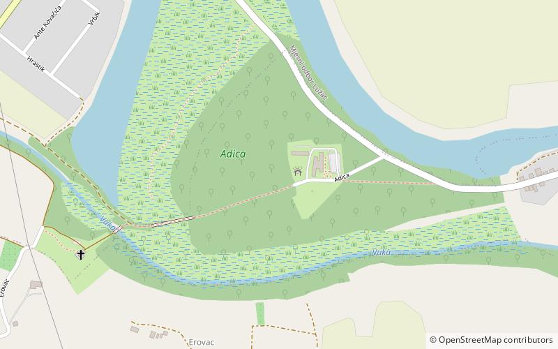 Adica location map