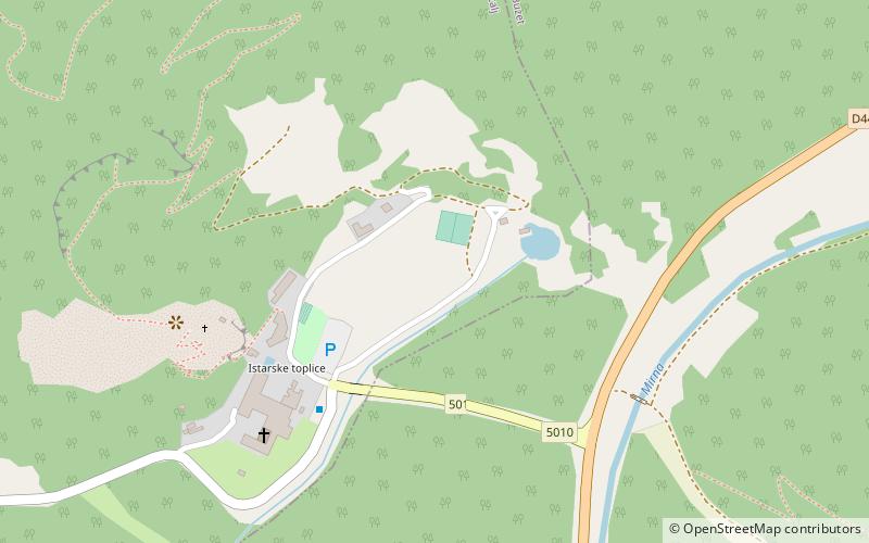 Istarske Toplice location map