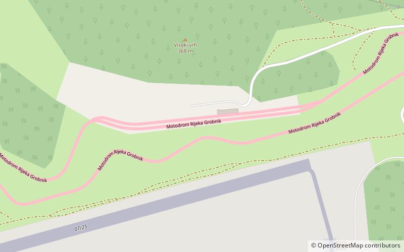 Automotodrom Grobnik location map