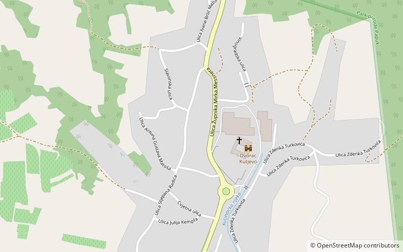 Kutjevo location map
