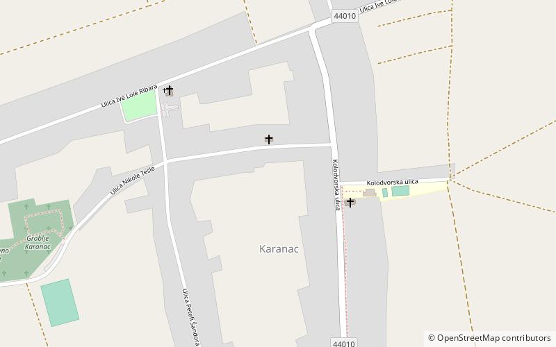 Karanac location map