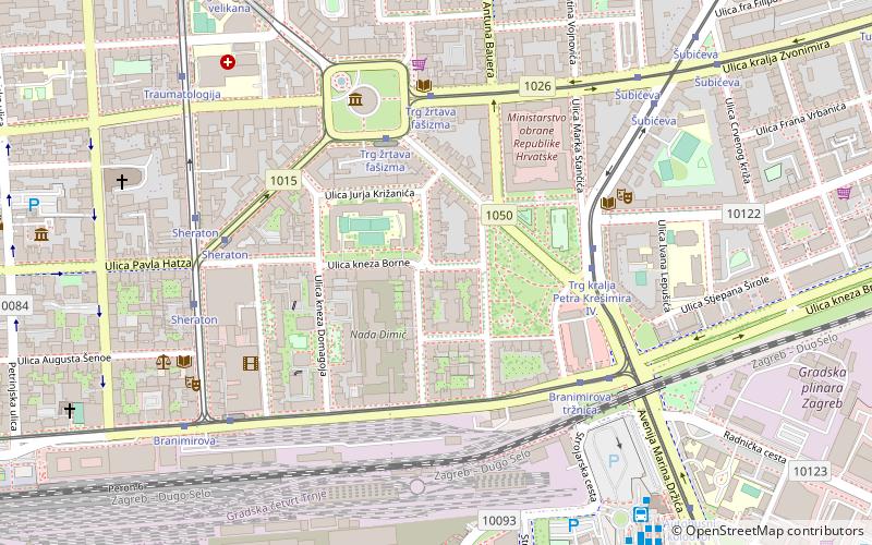 kulusic zagreb location map