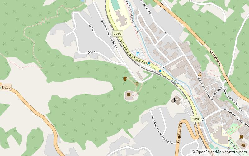 Krapina location map