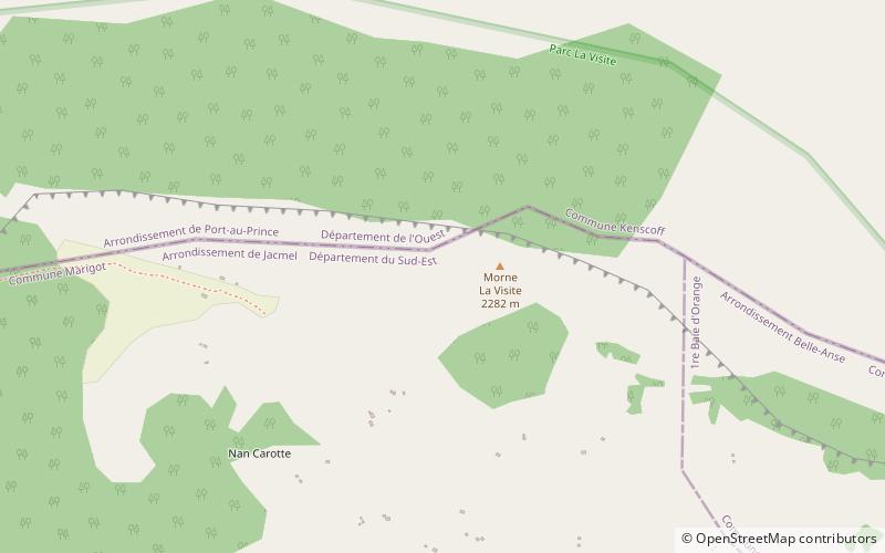 Morne du Cibao location map