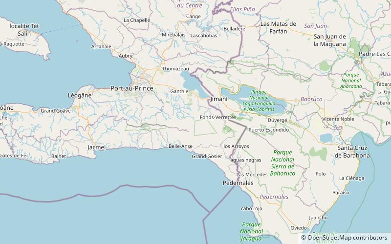 Chaîne de la Selle location map