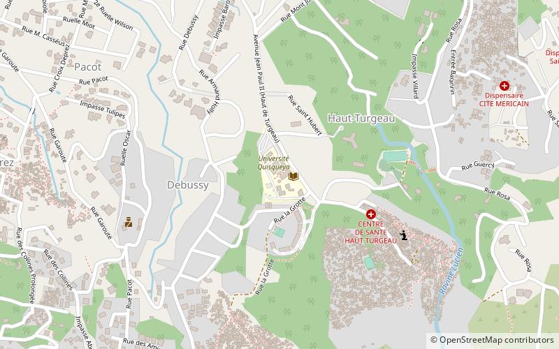 Quisqueya University location map