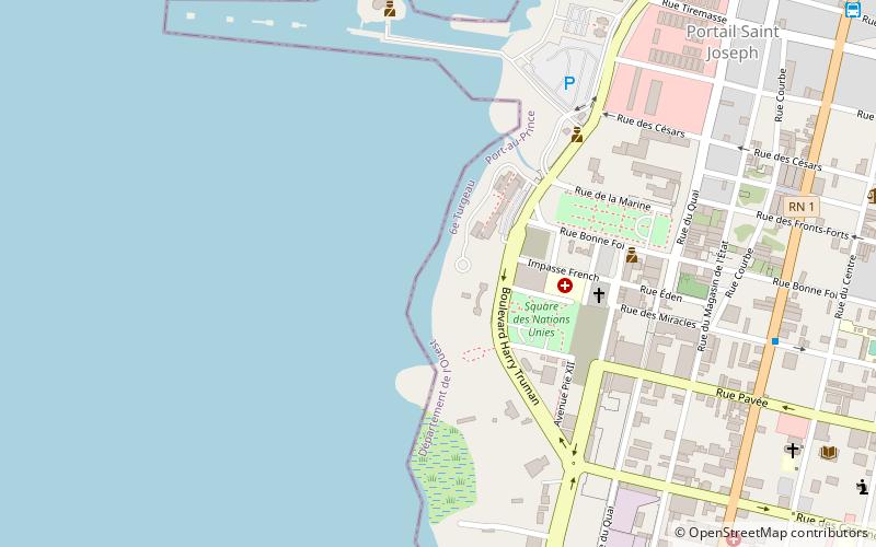 Puerto internacional de Puerto Príncipe location map