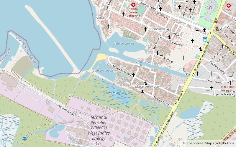 plage de belecou bientot location map
