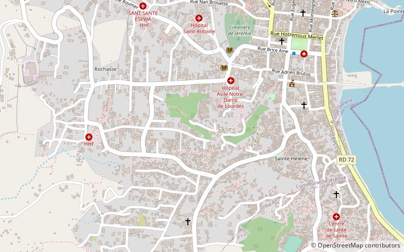 distrito de jeremie location map