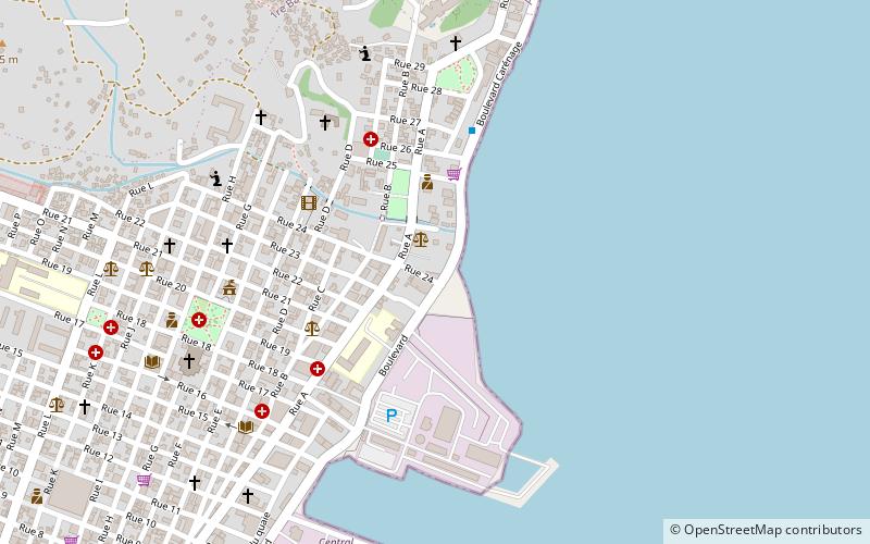 tourist market cap haitien location map