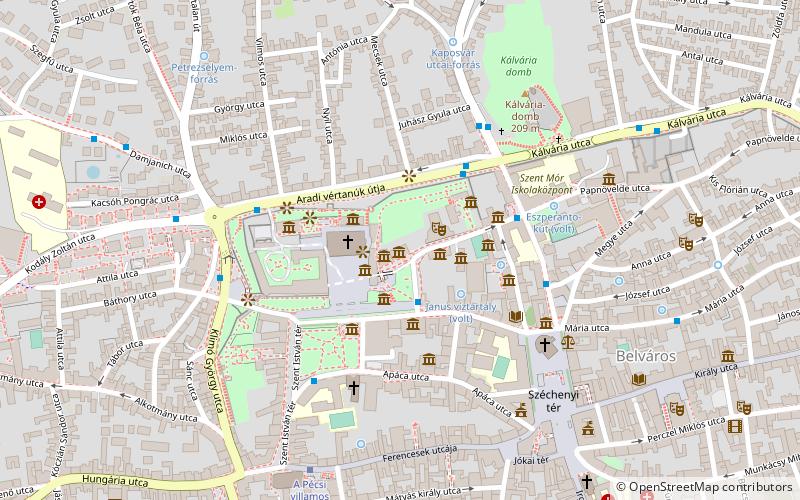 Püspöki kincstár location map