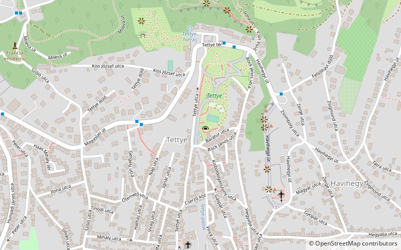 Tettyei rom location map