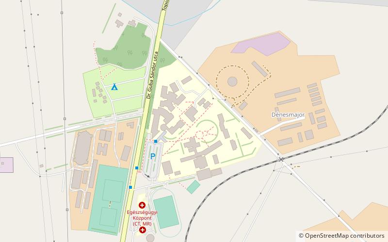 Kaposvári Egyetem location map