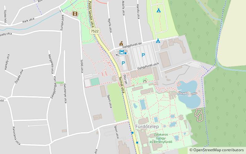 zalakaros location map