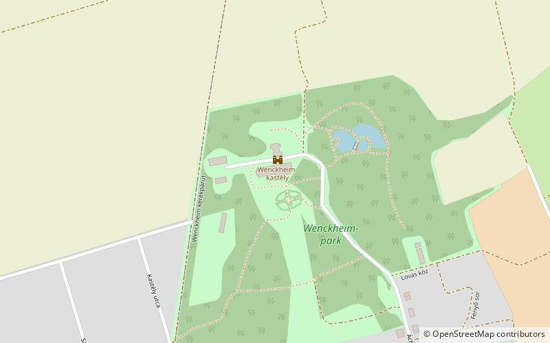 Wenckheim-kastély location map