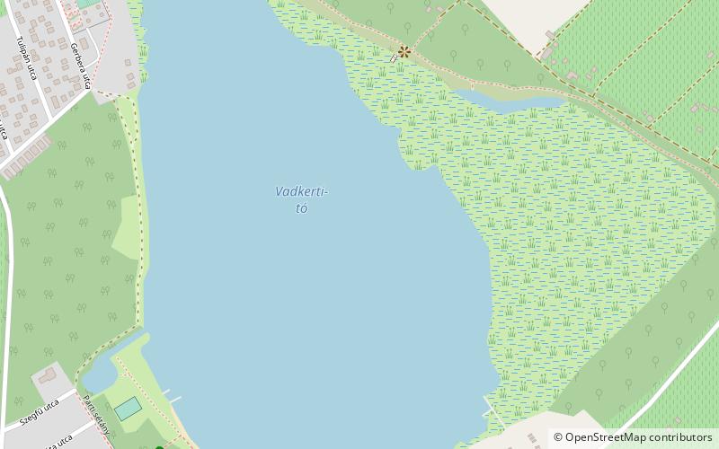 Lake Vadkert location map