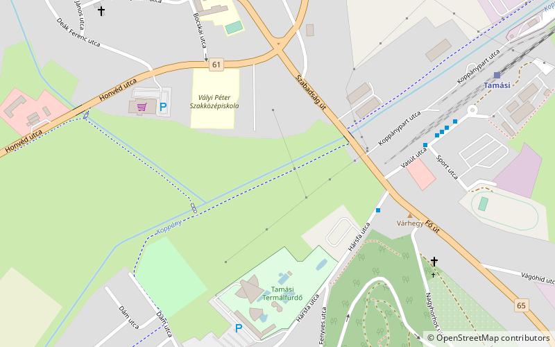 Tamási location map