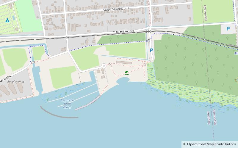 Libas Beach or Goosy Shore location map