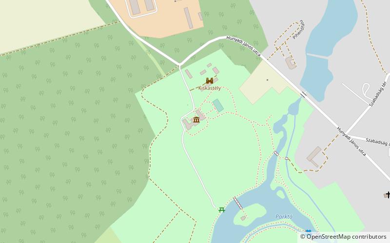 Festetics-kastély location map
